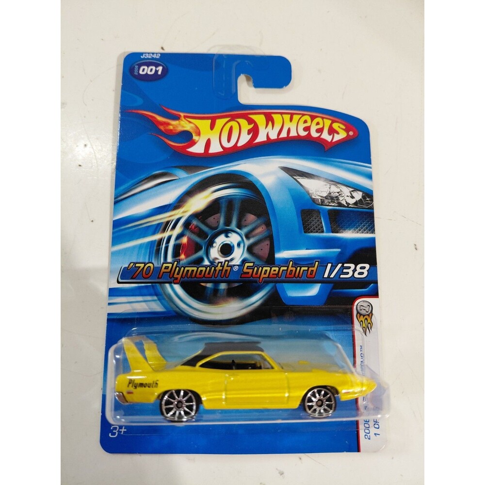 NIP Hot Wheel 2006 First Edition 1:64 Diecast 70 Plymouth Superbird Muscle Car D